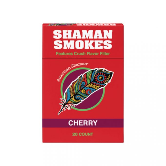 Shaman Smokes CBD Hemp Cigarette Cherry