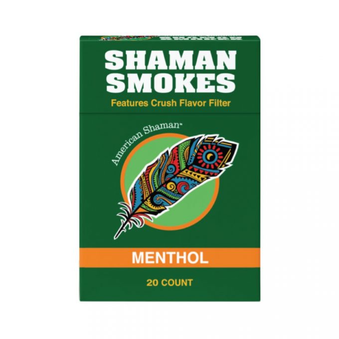 Shaman Smokes CBD Hemp Cigarette Menthol