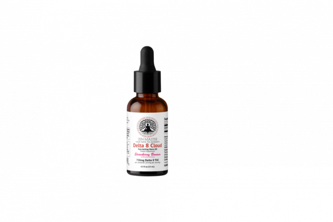 Zen Master delta-8-cloud-tincture-strawberry-banana