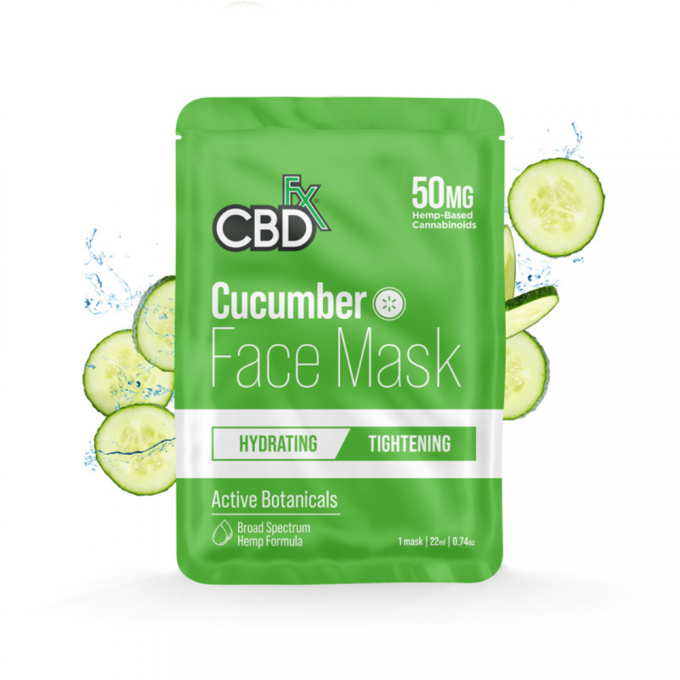 CBD Face Malk 50mg Cucumber