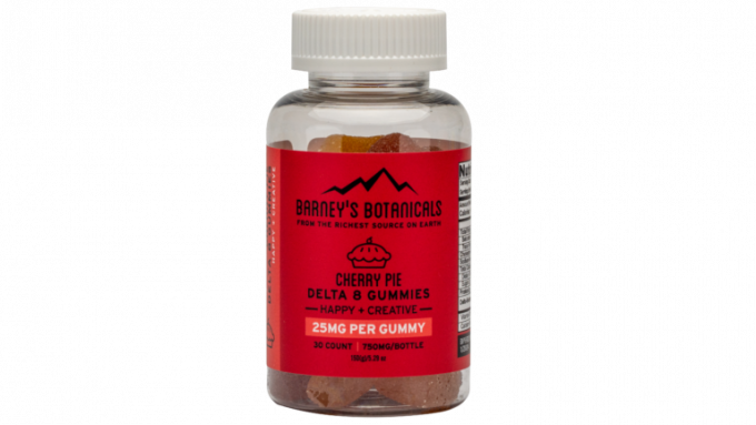 Barneys Botanicals Delta 8 D8 Terpene Gummies 25mg