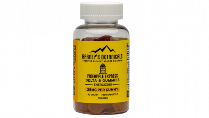 Barneys Botanicals Delta 8 D8 Terpene Gummies 25mg