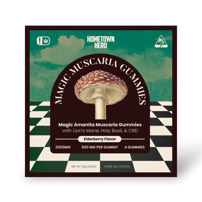 Hometown Hero Magical Muscaria Gummies