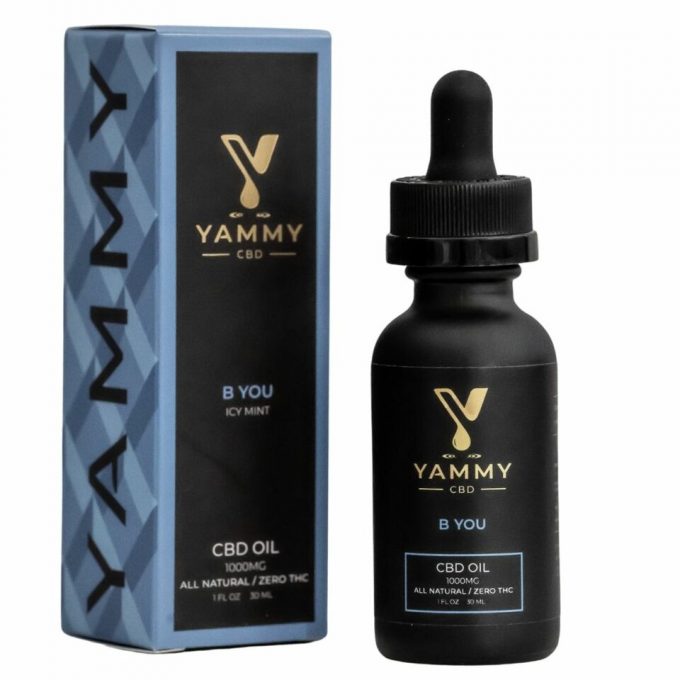 Yammy CBD Tincture B You Icy Mint