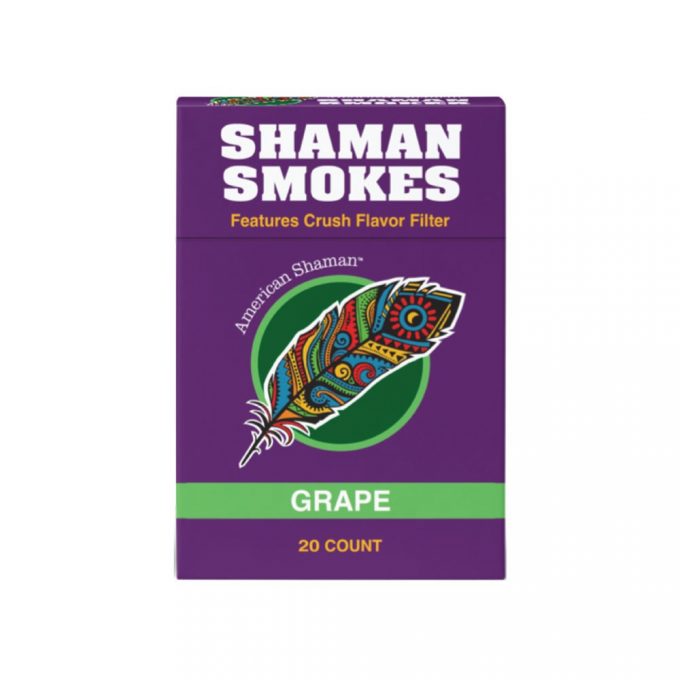 Shaman Smokes CBD Hemp Cigarette Grape