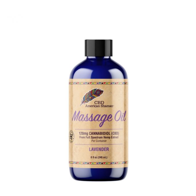 CBD Massage Oil Lavender